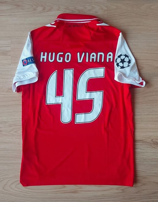 Ruben Amorim's Match Shirt for SC Braga in the UEFA Champions League