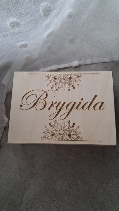 Pudełko prezentowe z grawerem