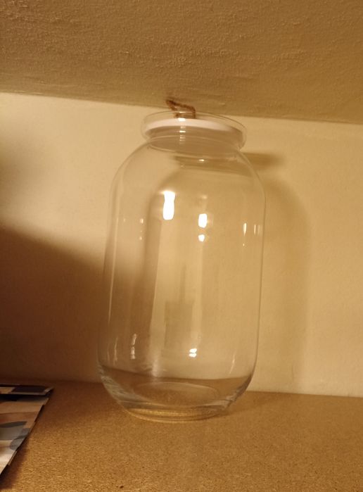 Słój słoik na las w szkle