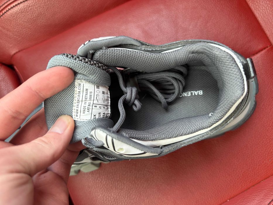 (ОПЛАТА ПІСЛЯ ОГЛЯДУ)Balenciaga Track 2.0 Black Grey Баленсіага Трек