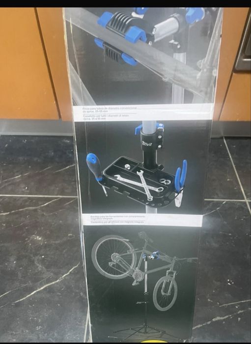 Suporte para bicicleta.