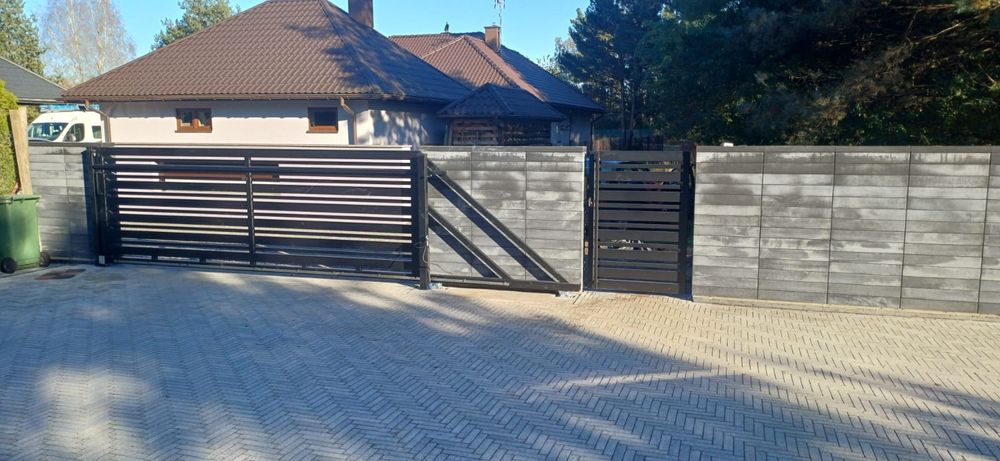 Bramy Furtki Przęsła / Montaż Ogrodzeń / Ogrodzenia Panelowe Betonowe