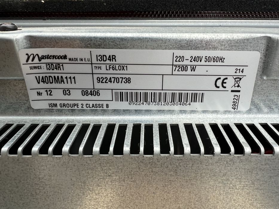 Mastercook plyta indukcyjna