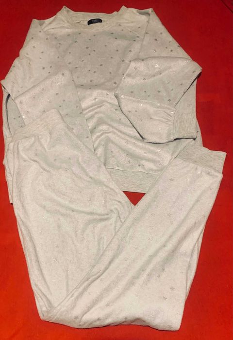 Пижама/домашний костюм теплая флис F&F/Англия/ р.S