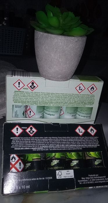 5 x•Óleos Aromaterapia-Ambientador- Fragâncias Naturais de Essências M