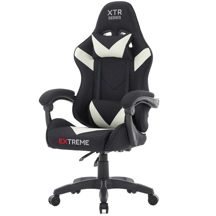 Fotel Gamingowy z tkaniny EXTREME XTR Cream