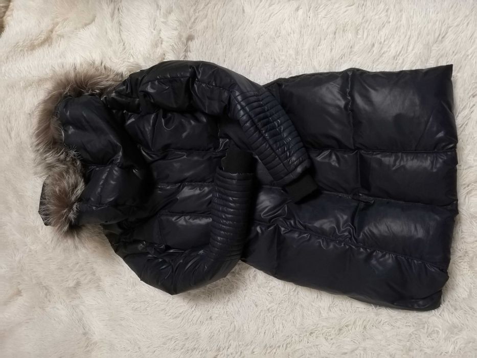 kurtka puchowa Ochnik xs s parka puchowa Ochnik xs s 34 36 granatowa