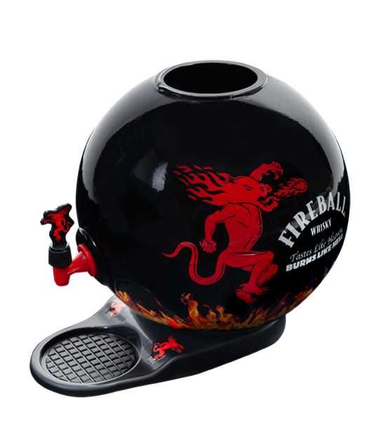 Kit Reclame Led Fire Ball + Disp. de Bebida