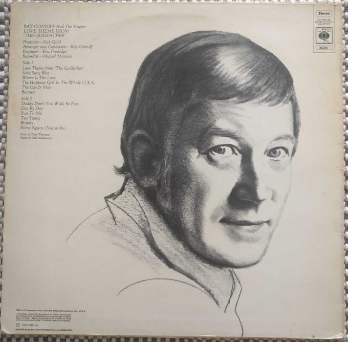 Disco de Vinil "Ray Conniff – Love Theme From ' The Godfather ' "