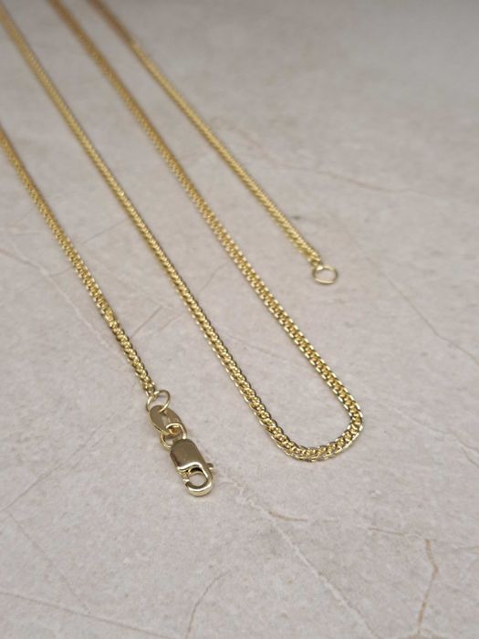 Złoty łańcuszek 60 cm Lisi Ogon 14K pr. 585 Piękny Polecam !