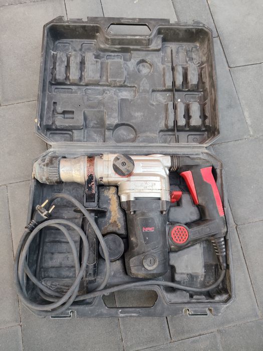 Młotowiertarka, młot udarowy NAC HE125-GY, 4J, 1250W