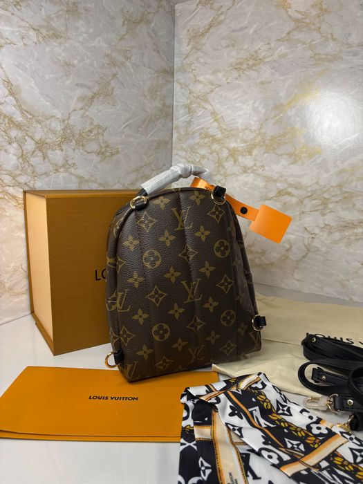 Nowy plecak Louis Vuitton Z workiem i pudełkiem Dior Gucci
