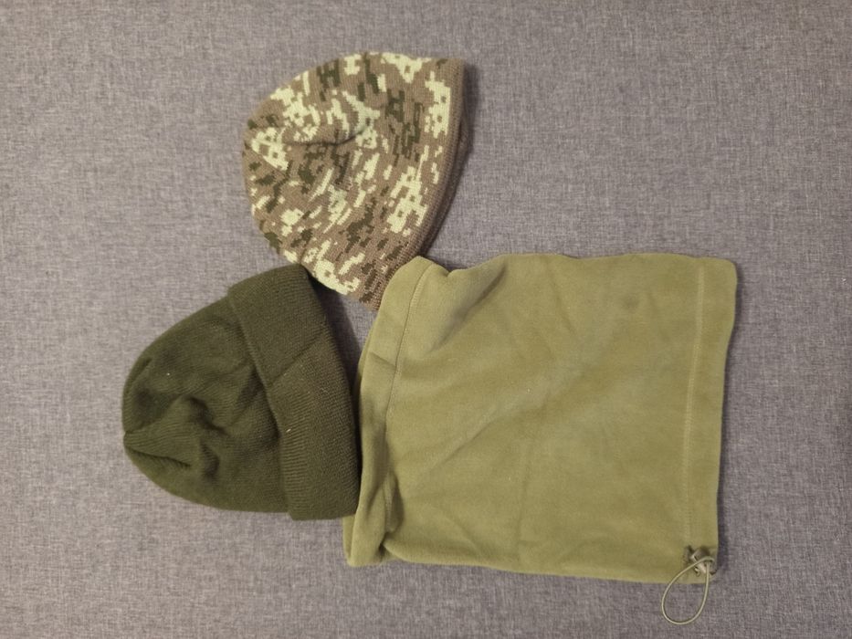Шапки,рукавиці статутні 2 п, баф