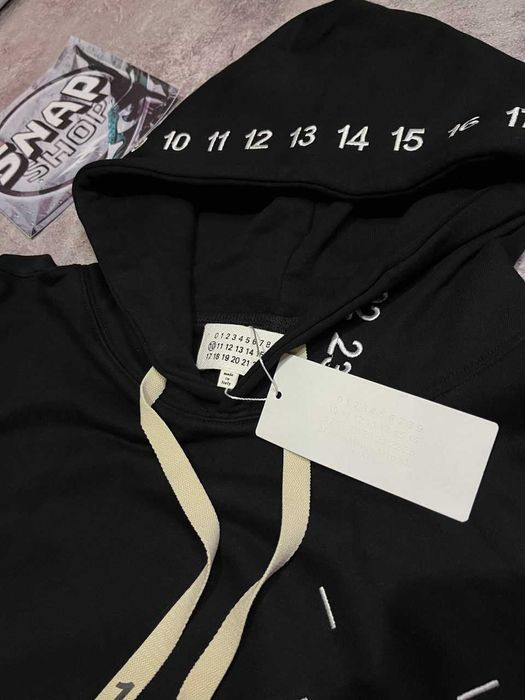 Зіп худі MM6 Maison Margiela кофта на замку oversize худі streetwear