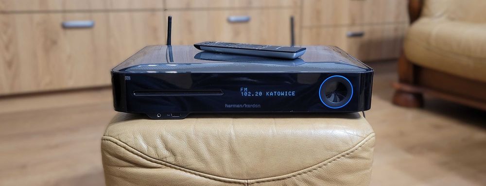 Harman Kardon BDS 280 amplituner 2.1 HDMI BlueTooth kombajn z pilotem