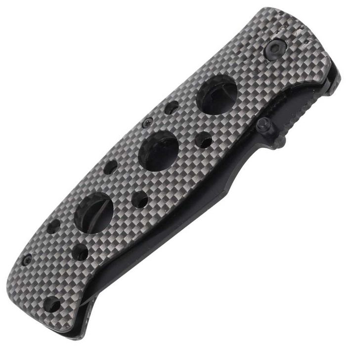 K25 Titanium Tactical Carbon Folder 85mm Nóż składany 19221