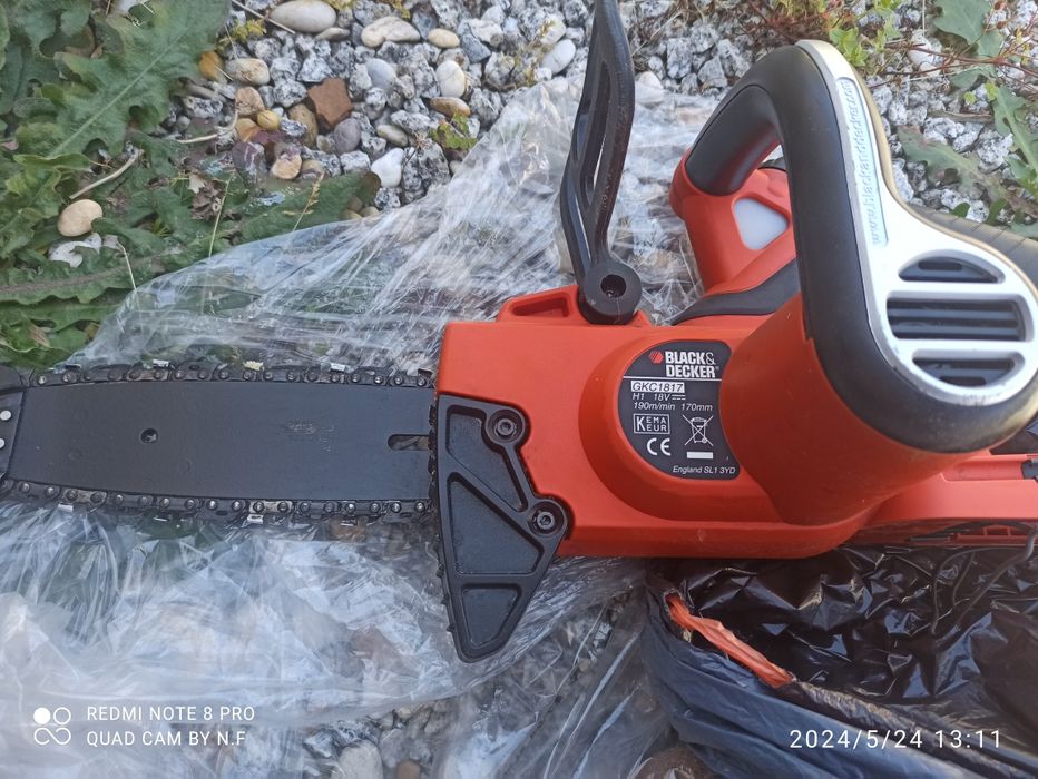 Motosserra a bateria Black&Decker