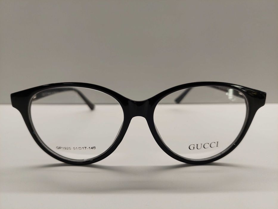 GUCCI - Nowe Czarne oprawki okulary