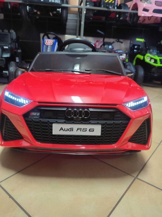 Samochód Auto AUDI RS6 GT Czerwony Auto na akumulator dla dzieci