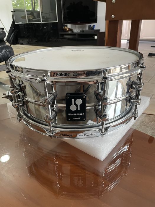 Tarola Sonor 14"x5,75" Kompressor Steel SD (Aço)