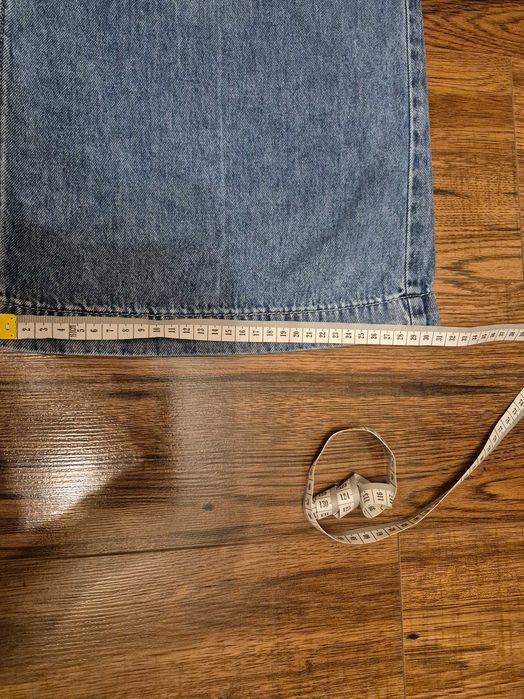 Spodnie jeans 44 szerokie