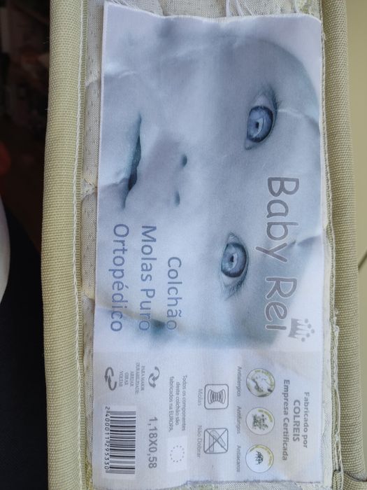 Colchão de berço de bebé