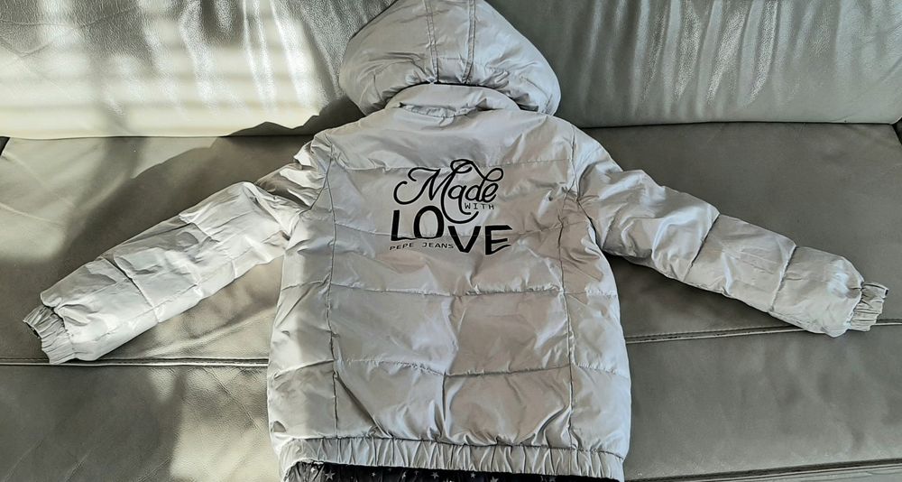 Kurtka Pepe Jeans kurtka 2 stronna  puchowa Xs
