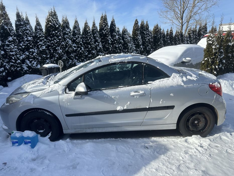 Peugeot 207cc 1.6vti uszkodzony silnik