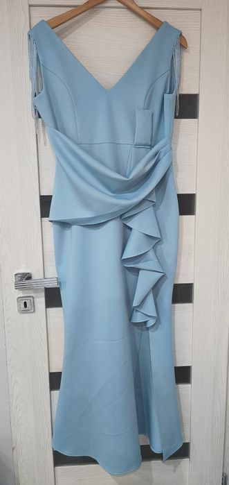 Sukienka wesele baby blue L xl