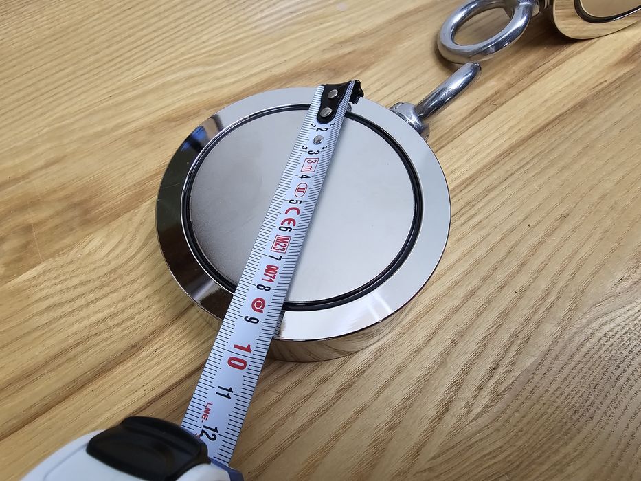 Качественный Магнит на 350кг Двухсторонний Неодимовый LNM94-3 Новый