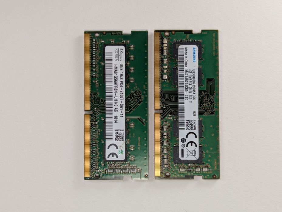 Оперативна пам'ять DDR4 4-8gb для ноутбука