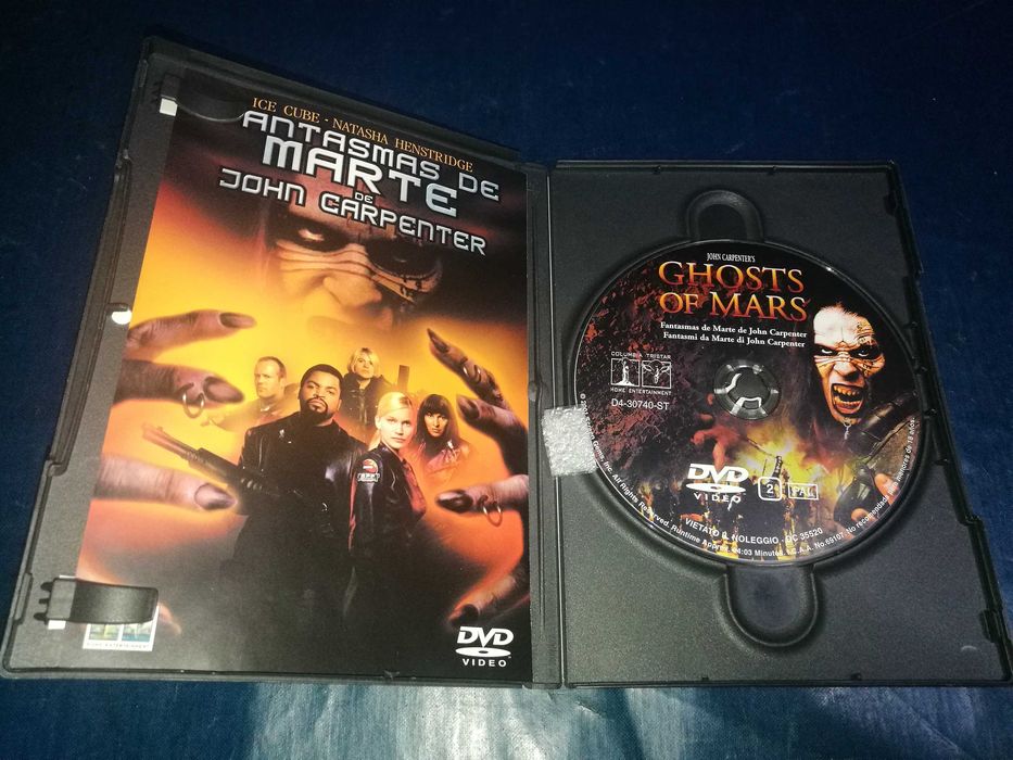 FANTASMAS DE MARTE (John Carpenter) DVD (legendagem em Português)