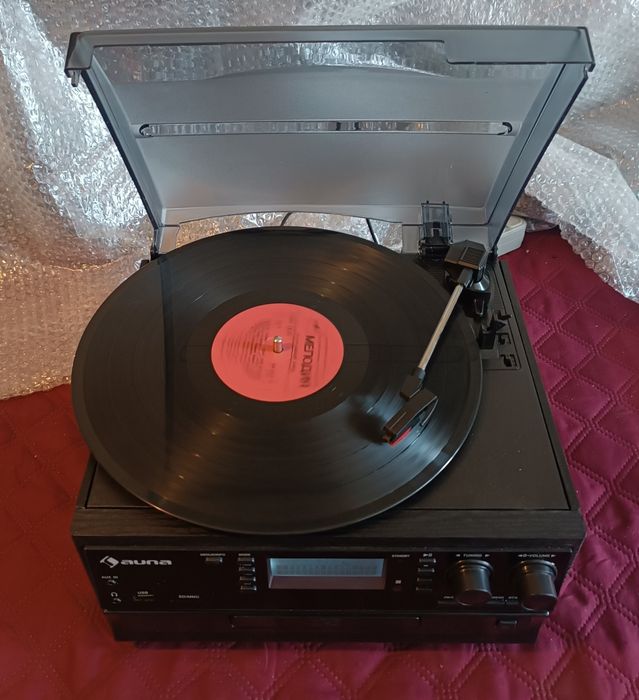 Програвач вінілу, Auna Oakland DAB, BT, FM, USB, CD, SD, TAPE