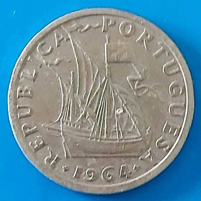 2$50 de 1964 Republica Portuguesa