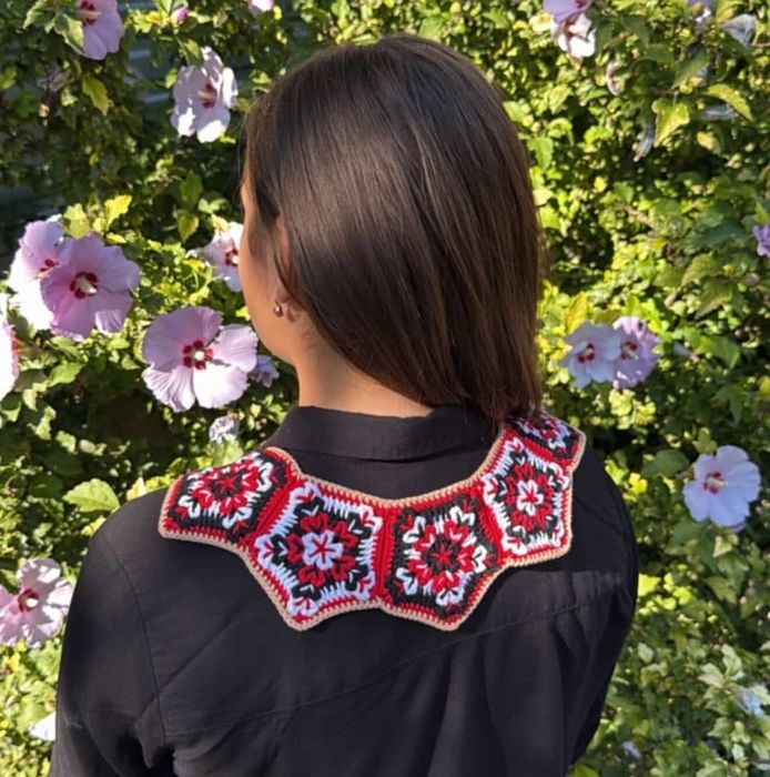 Комірець гачком на замовлення