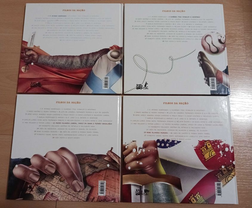 Livros da Coleção Filhos da Nação (4 Volumes)