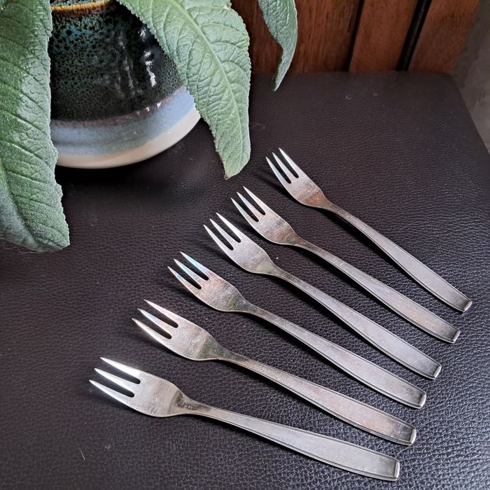 Widelczyki posrebrzane Wenz 90