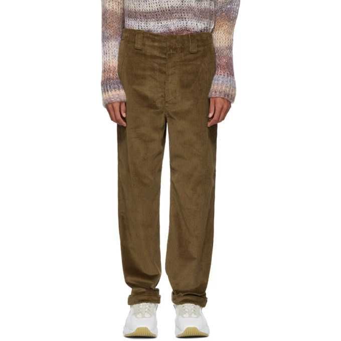 Брендові вельветові штани брюки Acne Studios Brown Corduroy 50 W34/L32