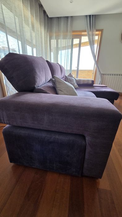 Sofá 2 lugares + Chaise Longue