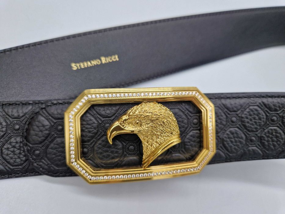 чоловічий ремінь Stefano Ricci. ремень SR
