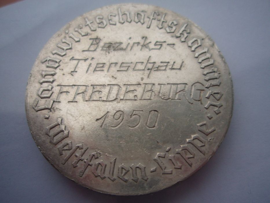 Medal Ag 835, hodowla zwierząt 1950, Fredeburg