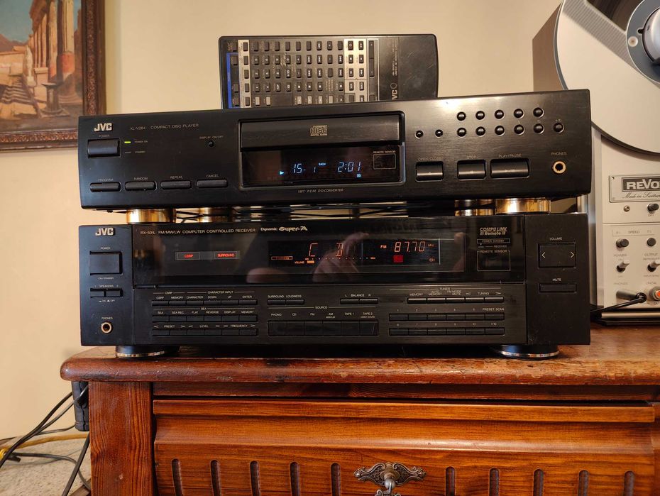 JVC-RM RX-501L + Pilot