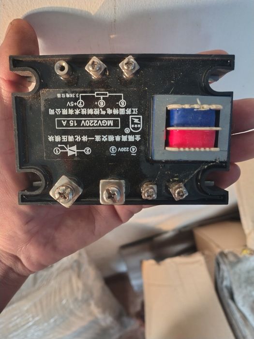 Układ miękkiego rozruchu sofstart 230v regulator obrotów