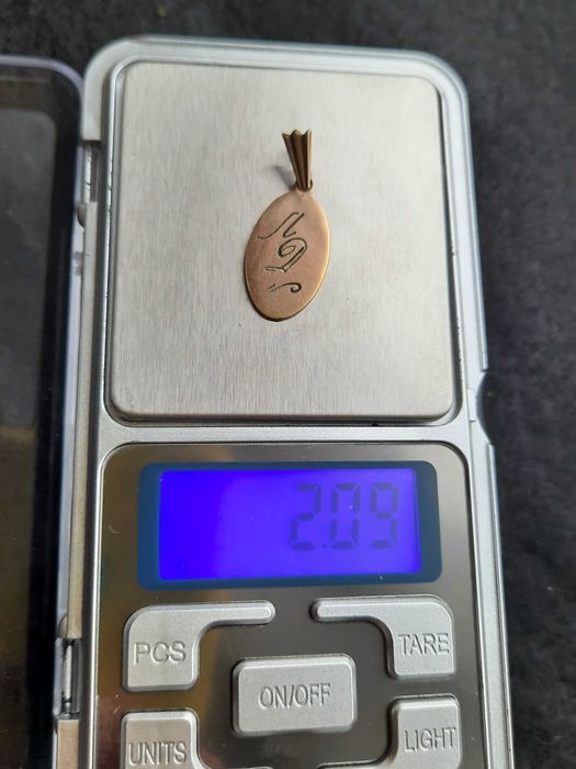 Кулон серебро в позолоте хюз 875