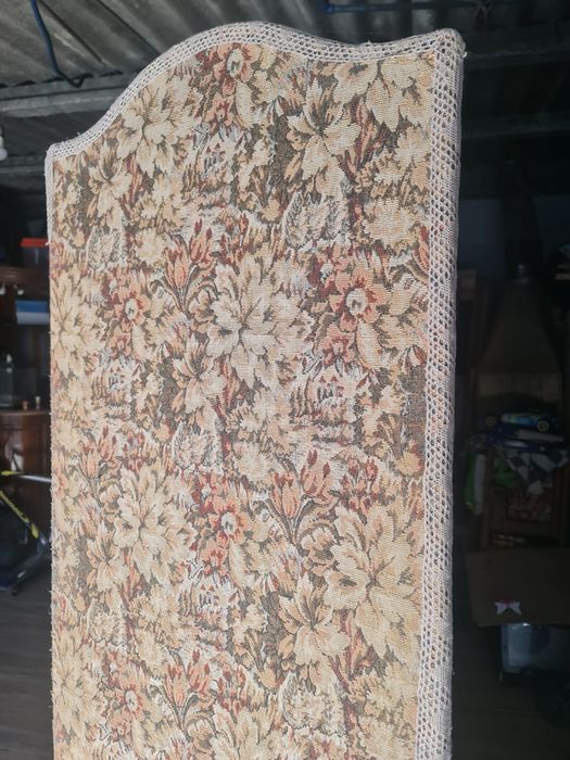 Biombo forrado com tecido