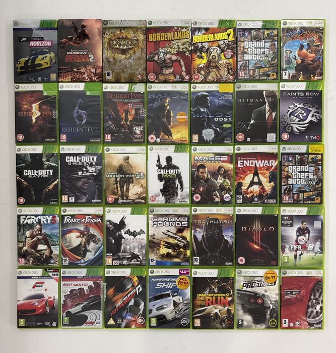 Xbox 360 resident evil, gta 5, hitman б/у обмен