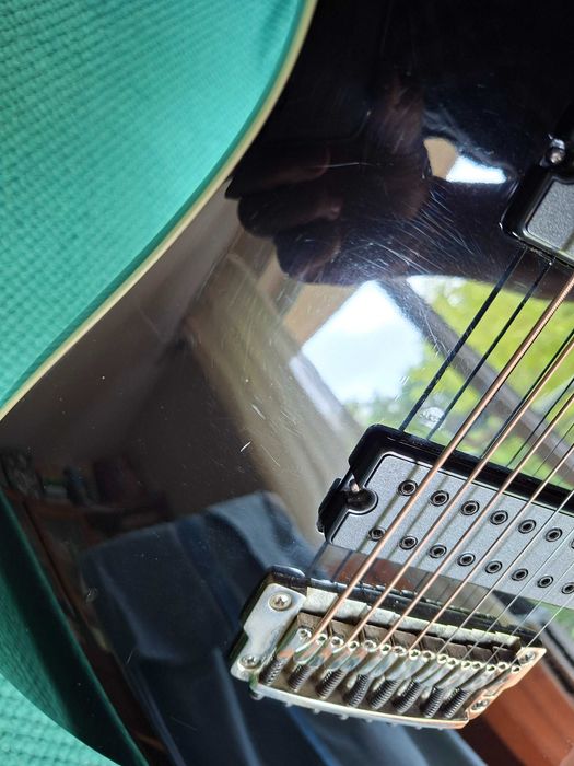 Gitara ośmiostrunowa Ibanez RGIR28, Hathor pickups, luminlay, blokowane klucze