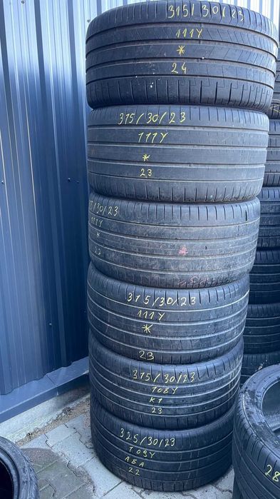 Opony pojedyncze 315/30R23 Michelin Continental Dunlop Pirelli