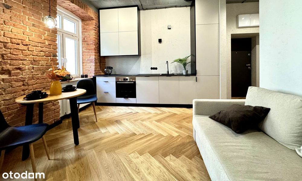 Loftowy apartament w klimatycznej kamienicy