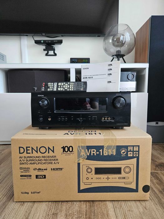 OKAZJA Amplituner wzmacniacz Denon avr 1610 hdmi arc bluetooth